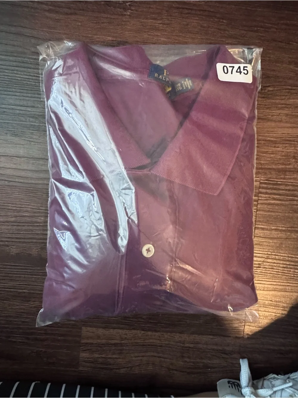 Ralph Lauren Polo Shirt Mens 3XB Maroon Short Sleeve Preppy Pony Big & Tall